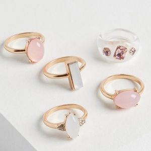 TORRID RESIN AND STONE COCKTAIL RING SIZE 8